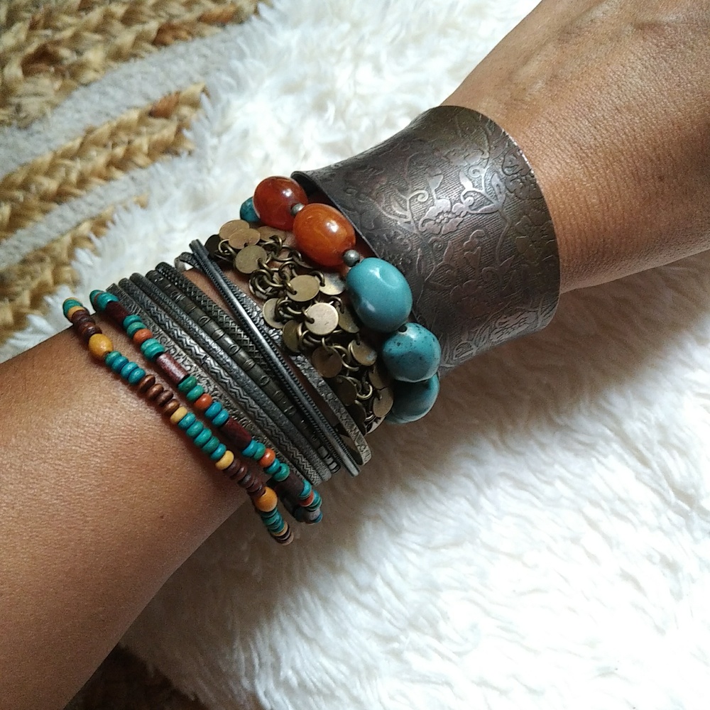 bohemian bracelet set - Picture 9 of 9